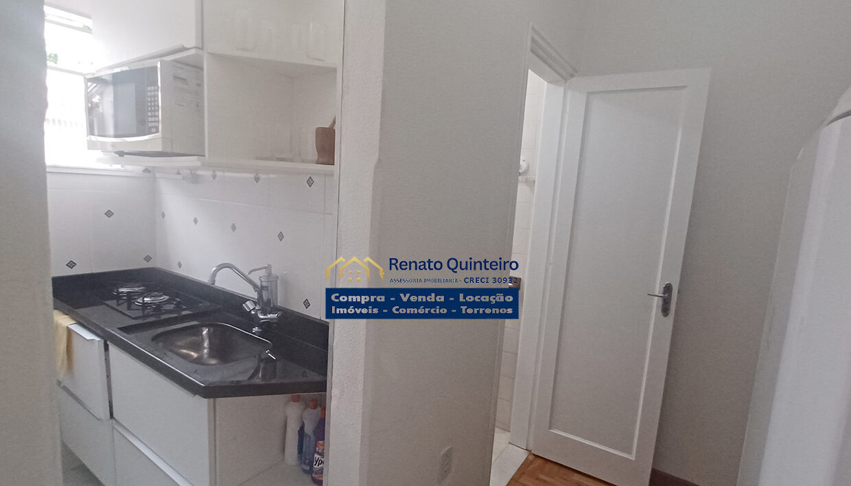 cozinha corredor e banheiro