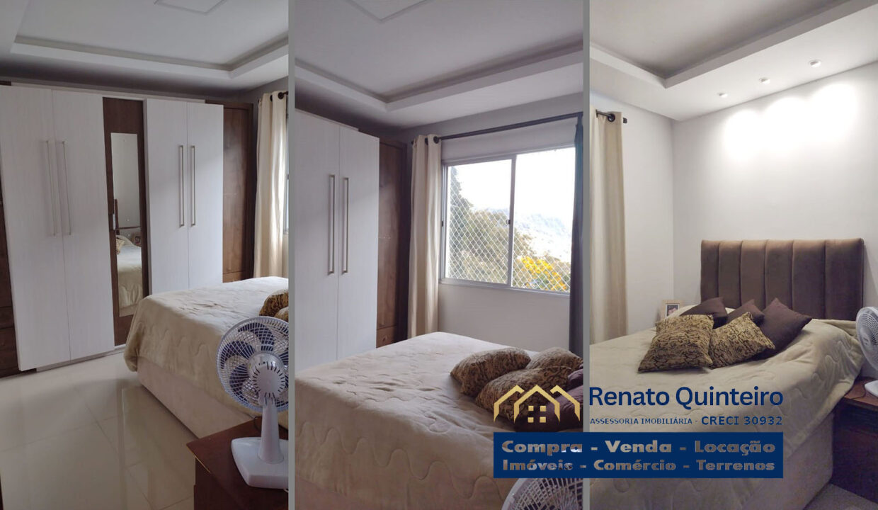 quarto casal com 3